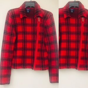 Chaps Women Zip up Sweater EUC